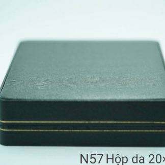 Hộp Da Si Nhật Nhung Đen Sang Trọng – N57