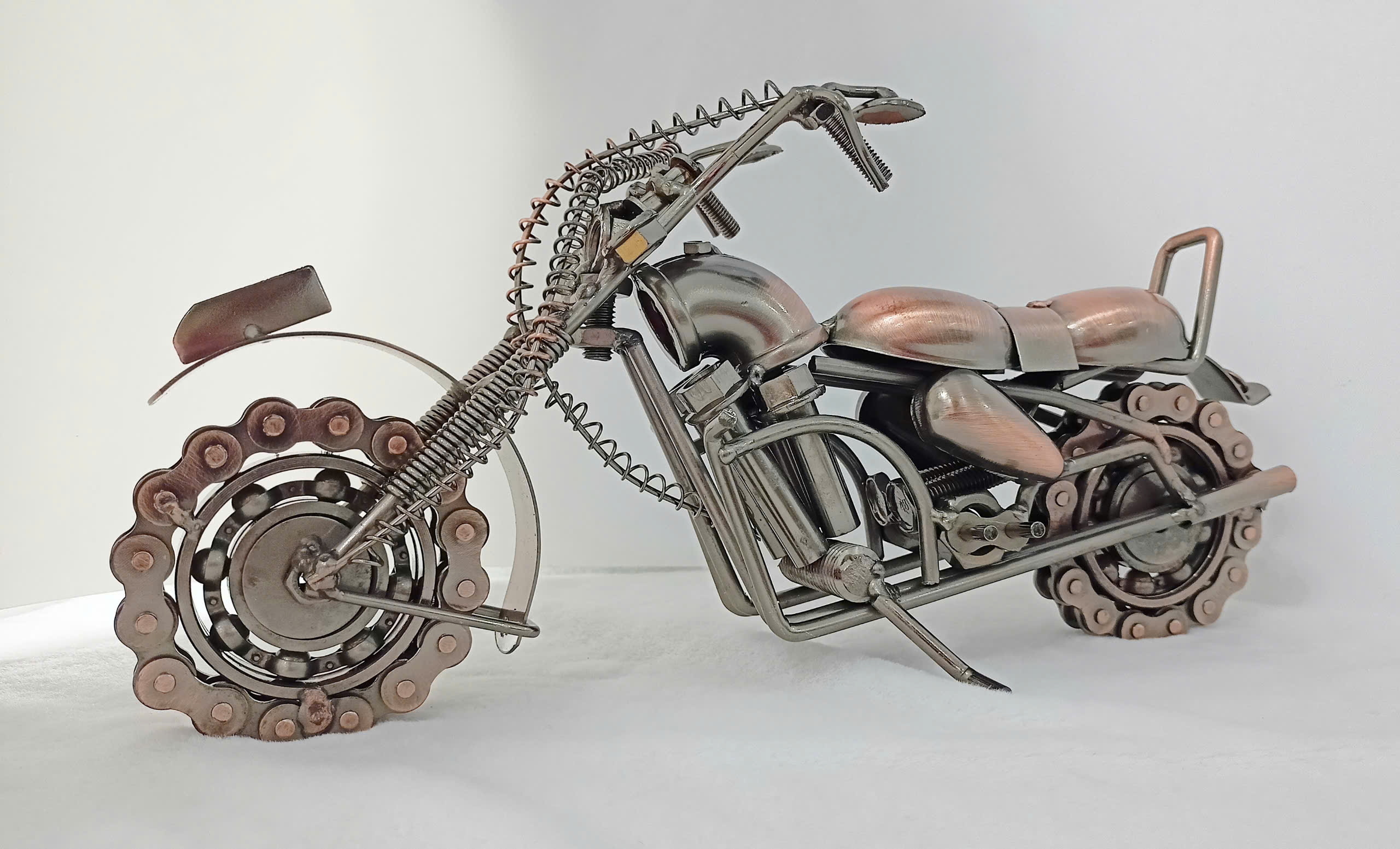 Mô hình xe mô tô cổ điển MHX-0094 - Ảnh 2