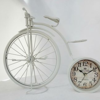 Mô hình xe đạp cổ điển màu trắng MHX-1907