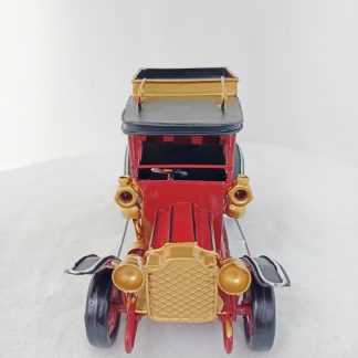 Mô hình xe ô tô cổ điển thời kỳ đầu thế kỷ 20 màu đỏ MHX-1197