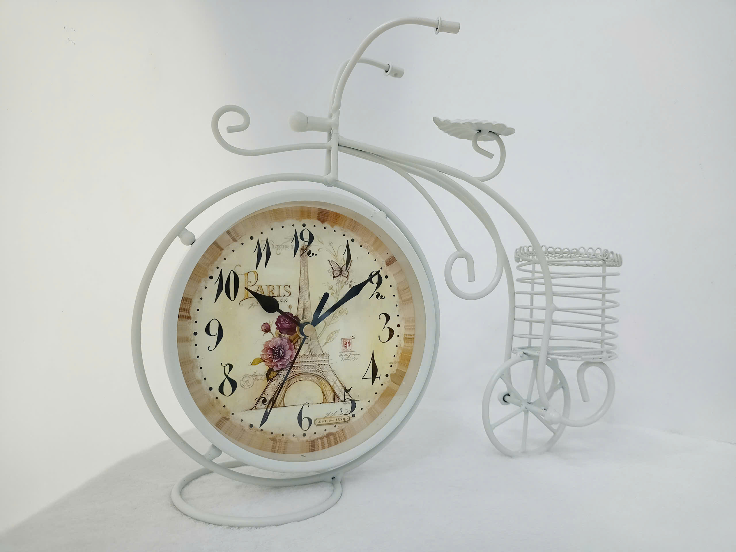 Mô hình xe đạp cổ điển kết hợp đồng hồ độc đáo MHX-1105 - Ảnh 3