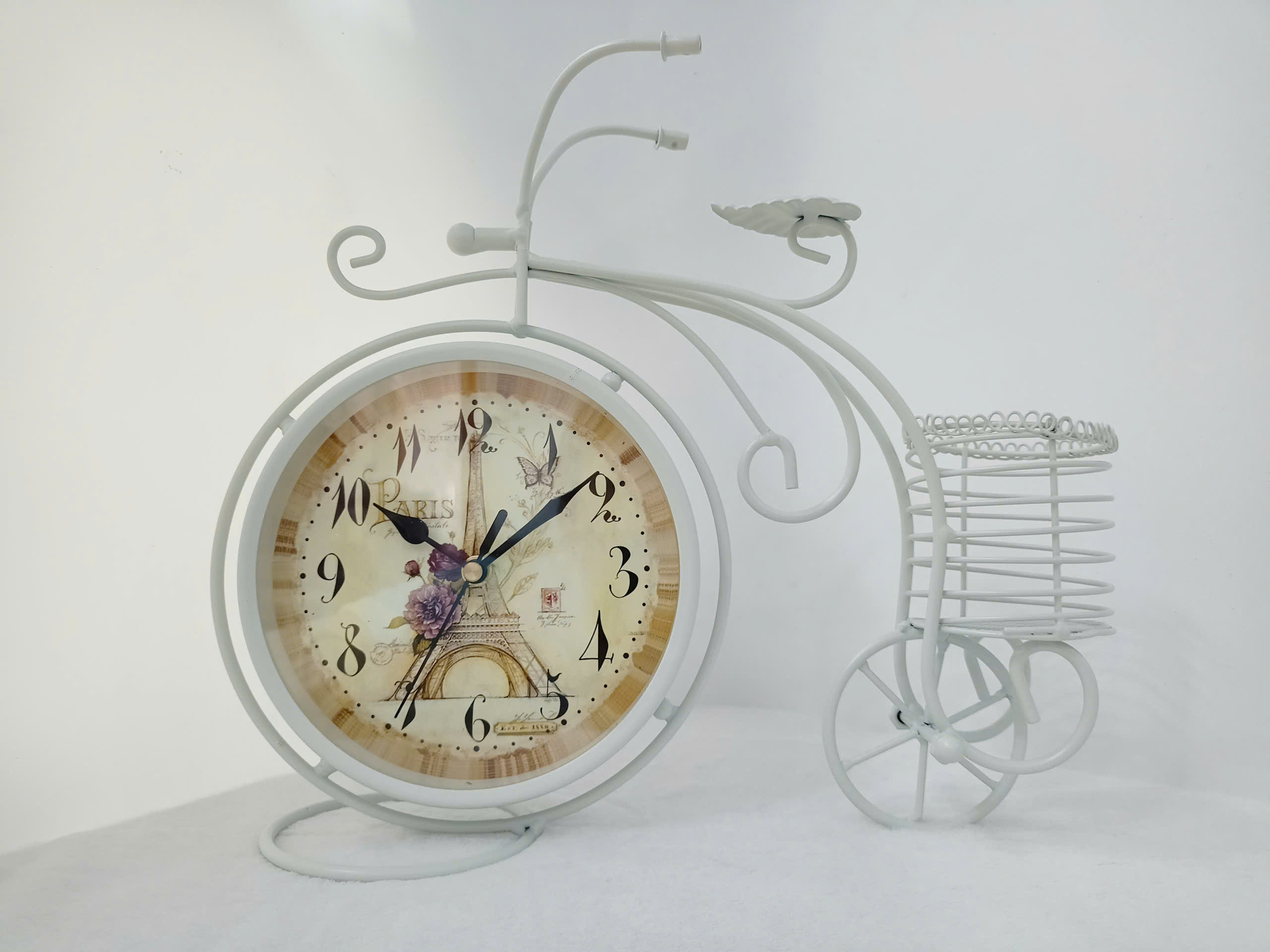 Mô hình xe đạp cổ điển kết hợp đồng hồ độc đáo MHX-1105