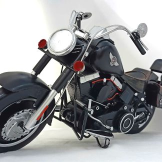 Mô hình xe mô tô thiết kế mạnh mẽ tông màu đen MHX-0012