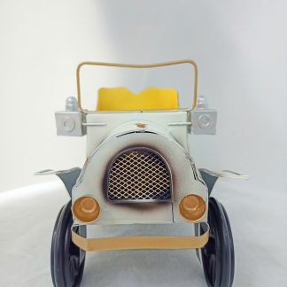 Mô hình xe cổ thiết kế tinh tế tông màu bạc sang trọng MHX-1216