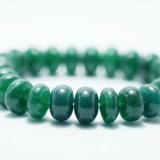 Vòng tay đá cẩm thạch tự nhiên với sắc xanh tươi mát