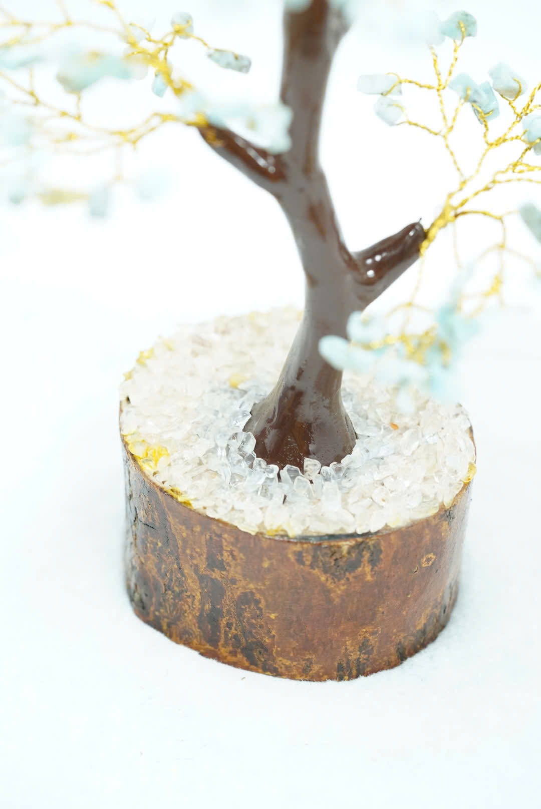 Cây handmade đá Larimar thô tự nhiên Tinh tế và độc đáo -MS15 - Ảnh 6