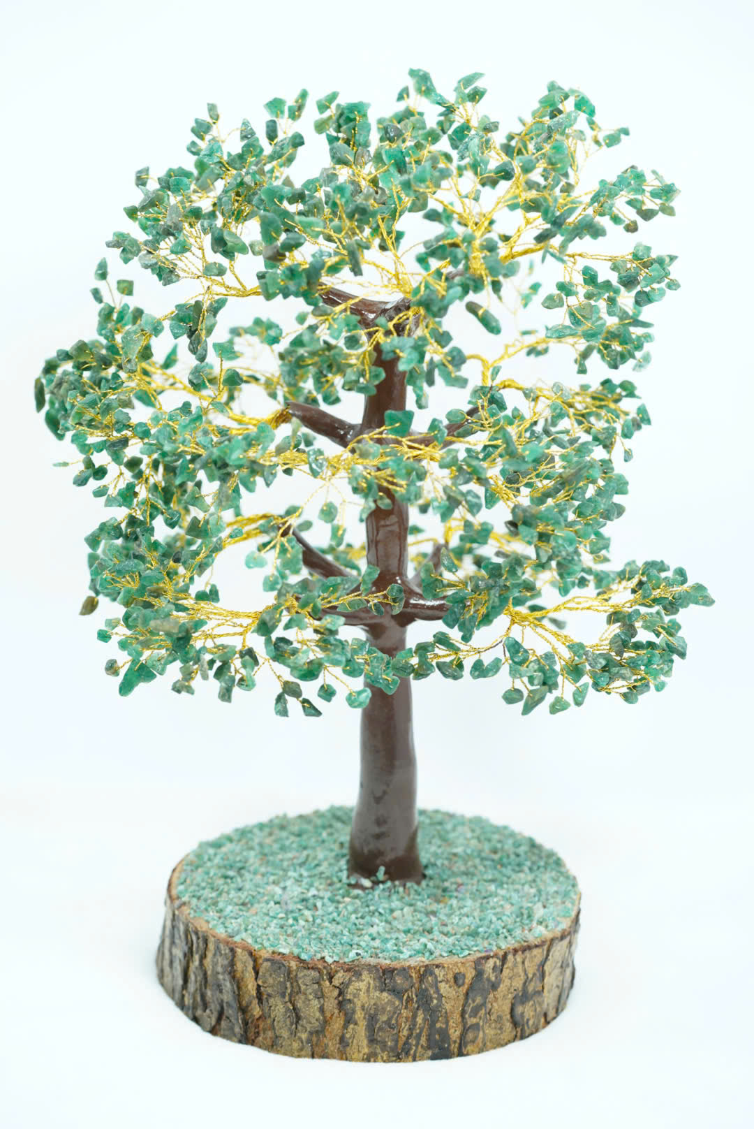 Cây đá handmade đá Ngoc Cẩm Thạch thô tự nhiên sự thịnh vượng và may mắn - MS17 - Ảnh 2