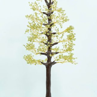 Cây handmade đá Peridot thô tài lộc và thịnh vượng - MS26
