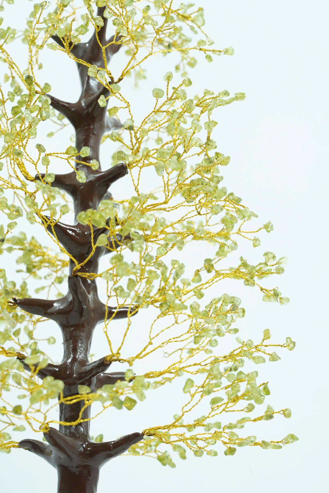 Cây handmade đá Peridot thô tài lộc và thịnh vượng - MS26 - Ảnh 3