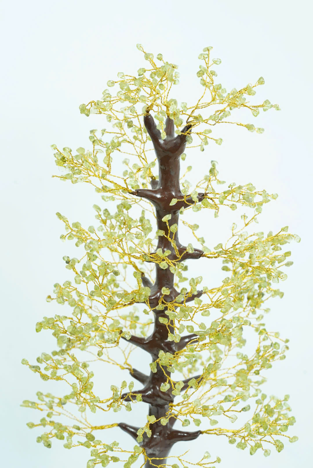 Cây handmade đá Peridot thô tài lộc và thịnh vượng - MS26 - Ảnh 4