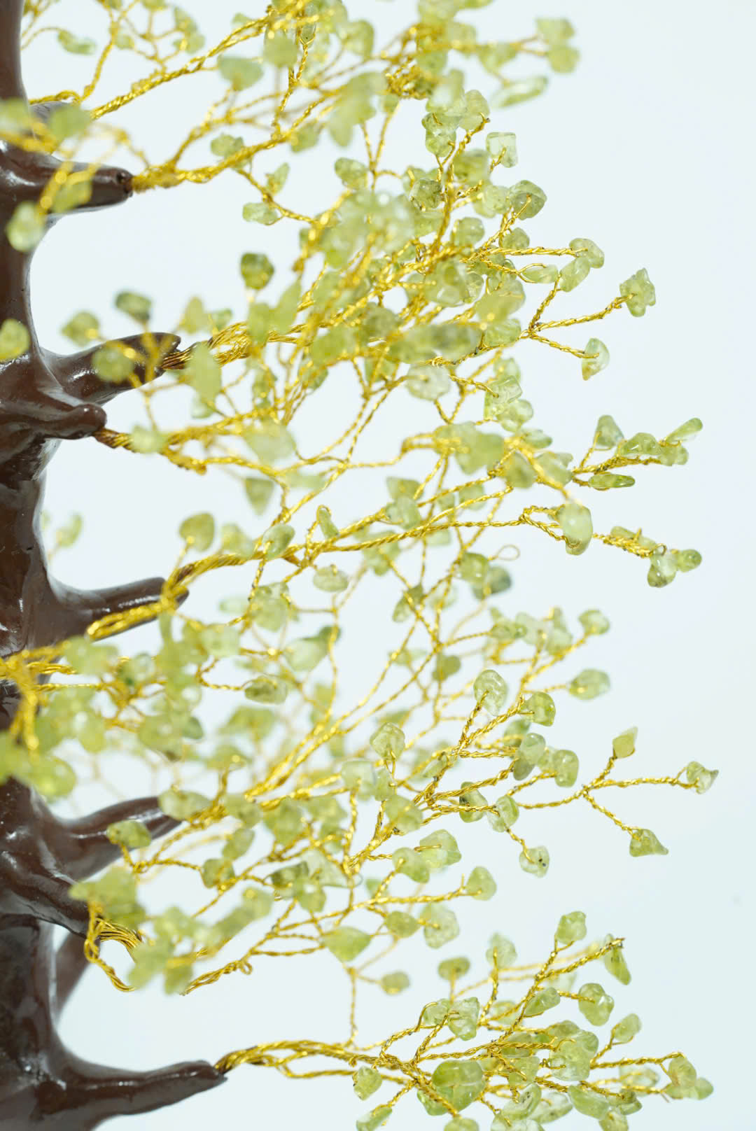 Cây handmade đá Peridot thô tài lộc và thịnh vượng - MS26 - Ảnh 7