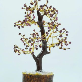 Cây handmade đá Ruby thô tự nhiên tài lộc may mắn và hạnh phúc - MS5