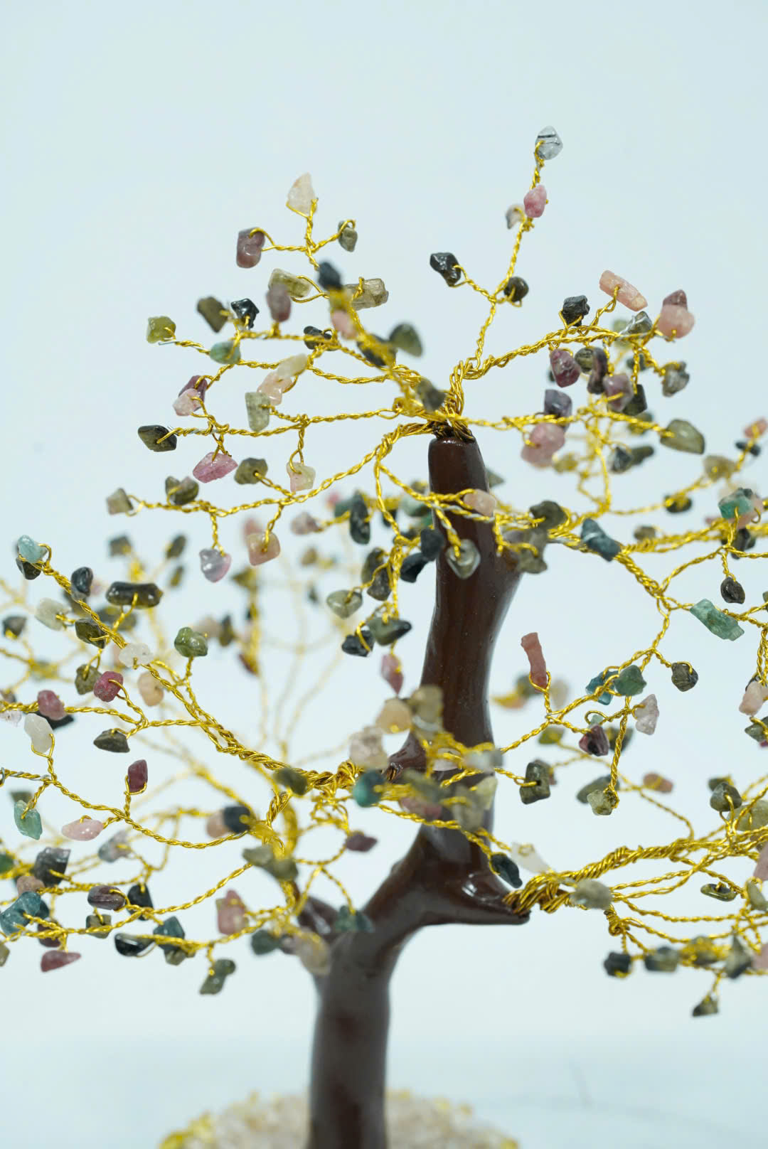 Cây handmade đá Tourmaline thô tự nhiên bình an và thịnh vượng - MS6 - Ảnh 2