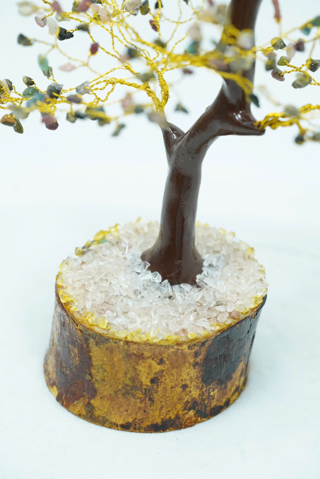 Cây handmade đá Tourmaline thô tự nhiên bình an và thịnh vượng - MS6 - Ảnh 4