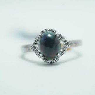 [ BẠC 925 ] Nhẫn Đá Opal Quyến Rũ Huyền Bí - WO873