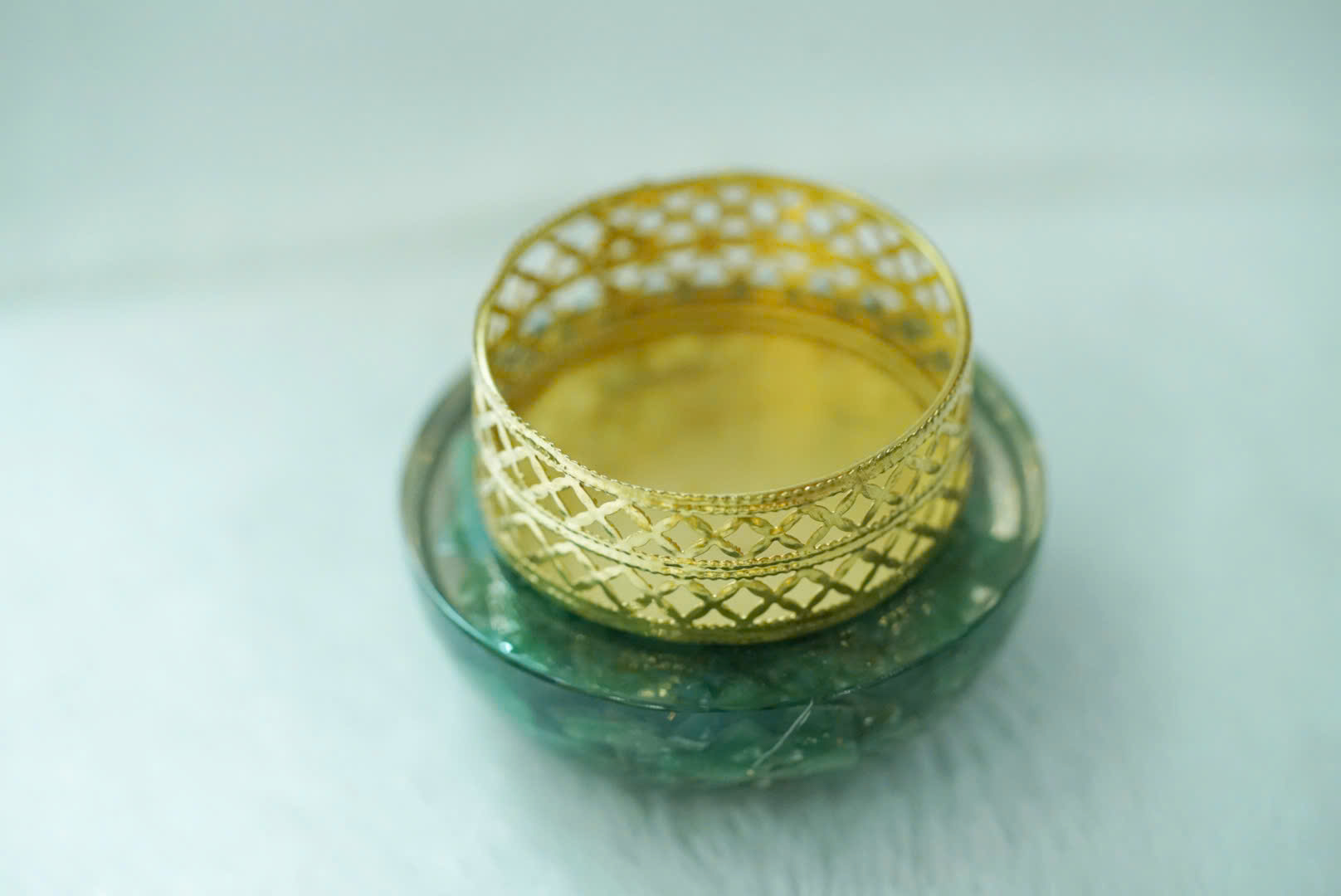 Bộ Đèn Nến Đá Ngọc Lục Bảo – Kiệt Tác Nghệ Thuật Sang Trọng - Ảnh 3