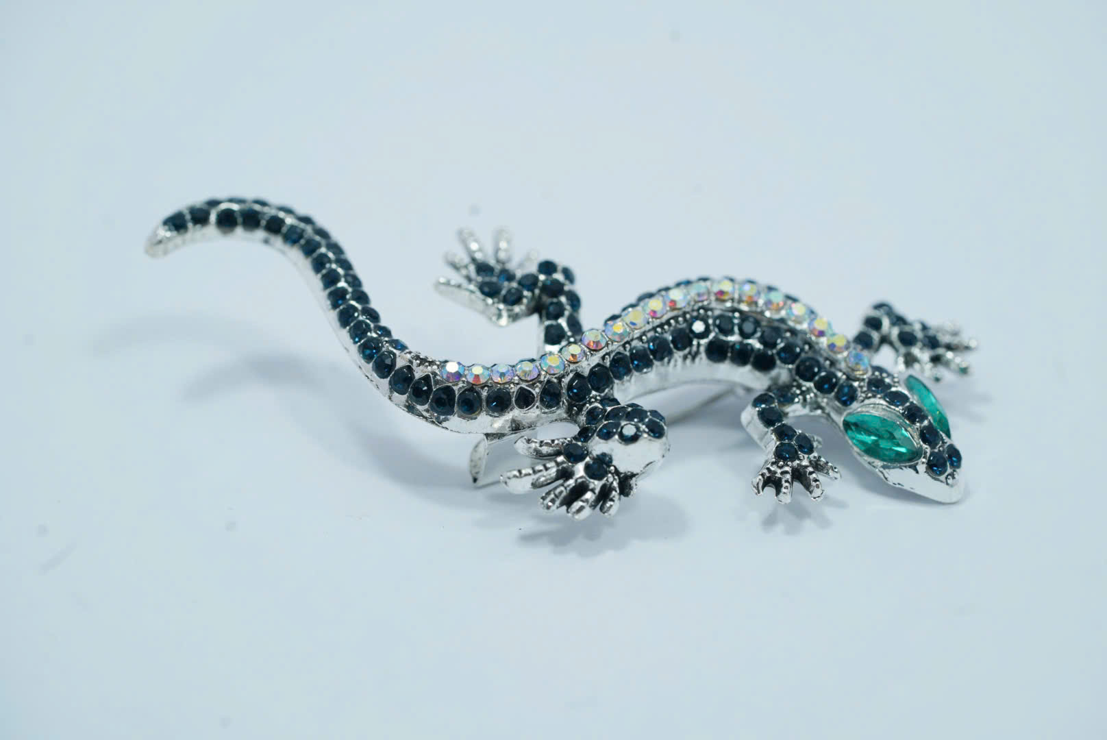 Trâm Cài Hình Thằn Lằn Đính Đá Zircon – Cá Tính & Độc Đáo - Ảnh 4