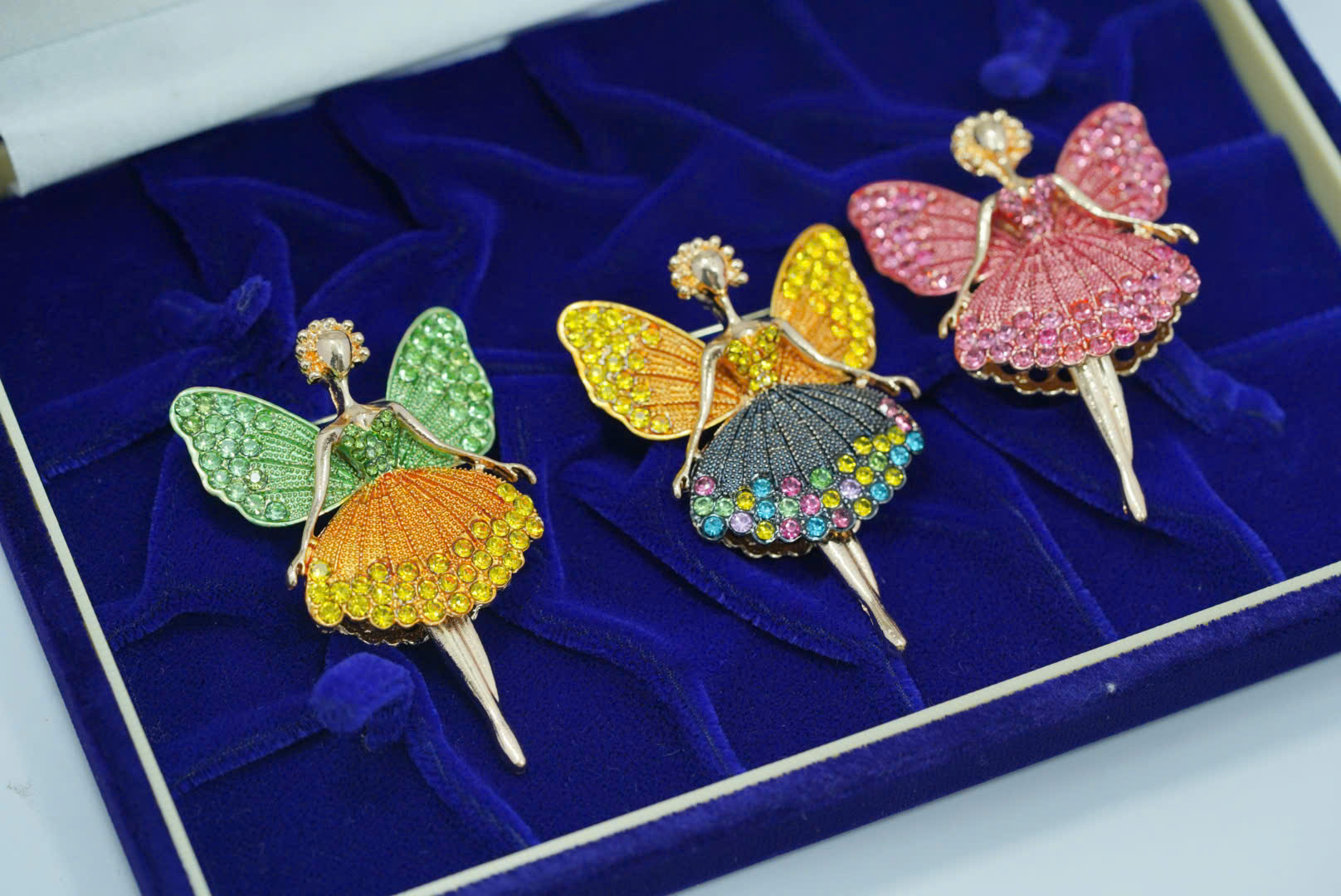 Trâm Cài Đính Đá Zircon Siêu Xinh - Sắc Màu Nàng Tiên