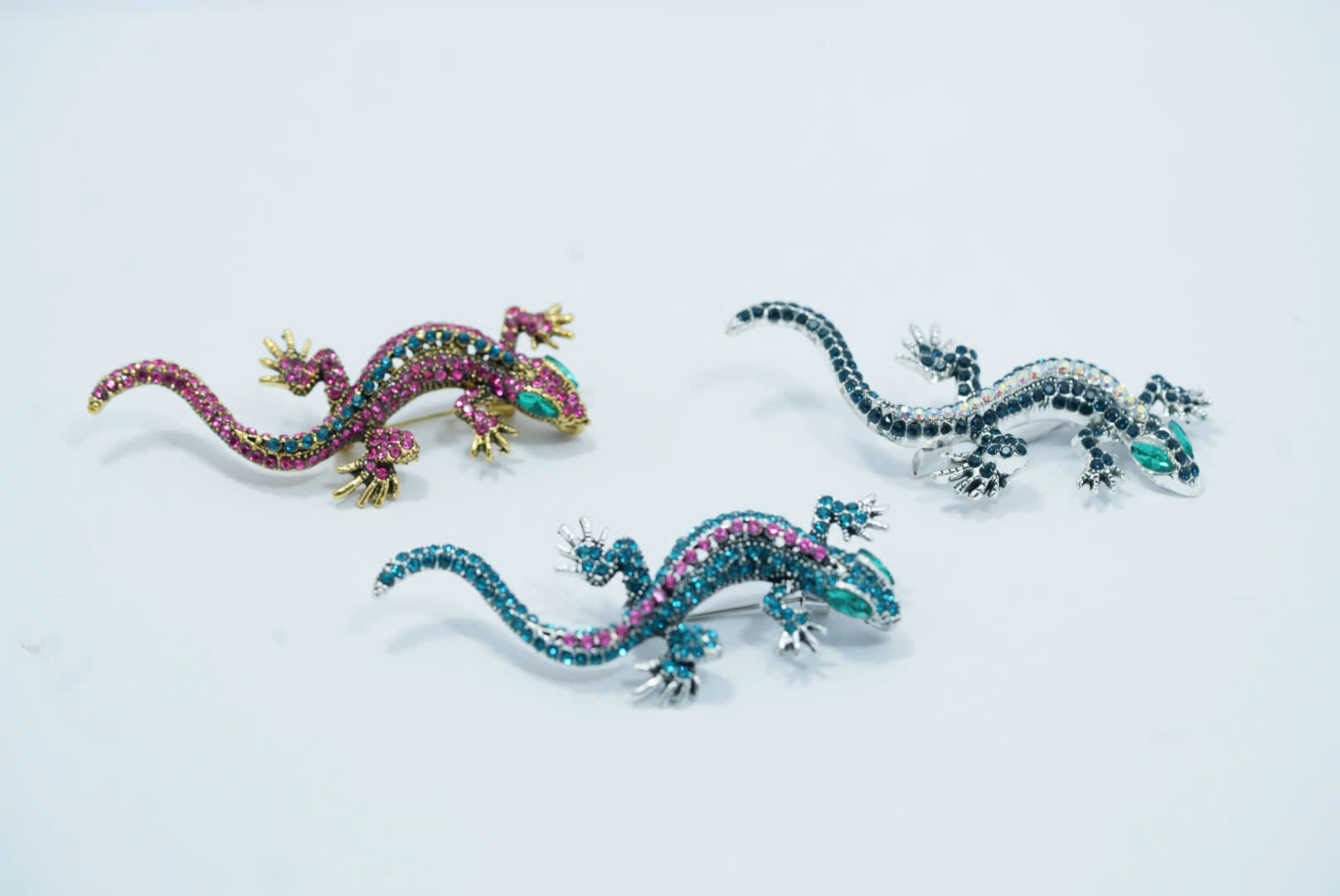 Trâm Cài Hình Thằn Lằn Đính Đá Zircon – Cá Tính & Độc Đáo - Ảnh 5