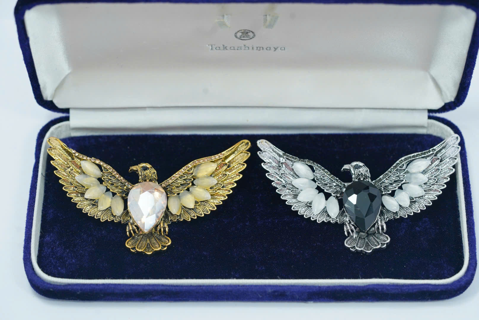 Trâm Cài Hình Chim Đại Bàng Đính Pha Lê Úc – Sang Trọng & Đẳng Cấp