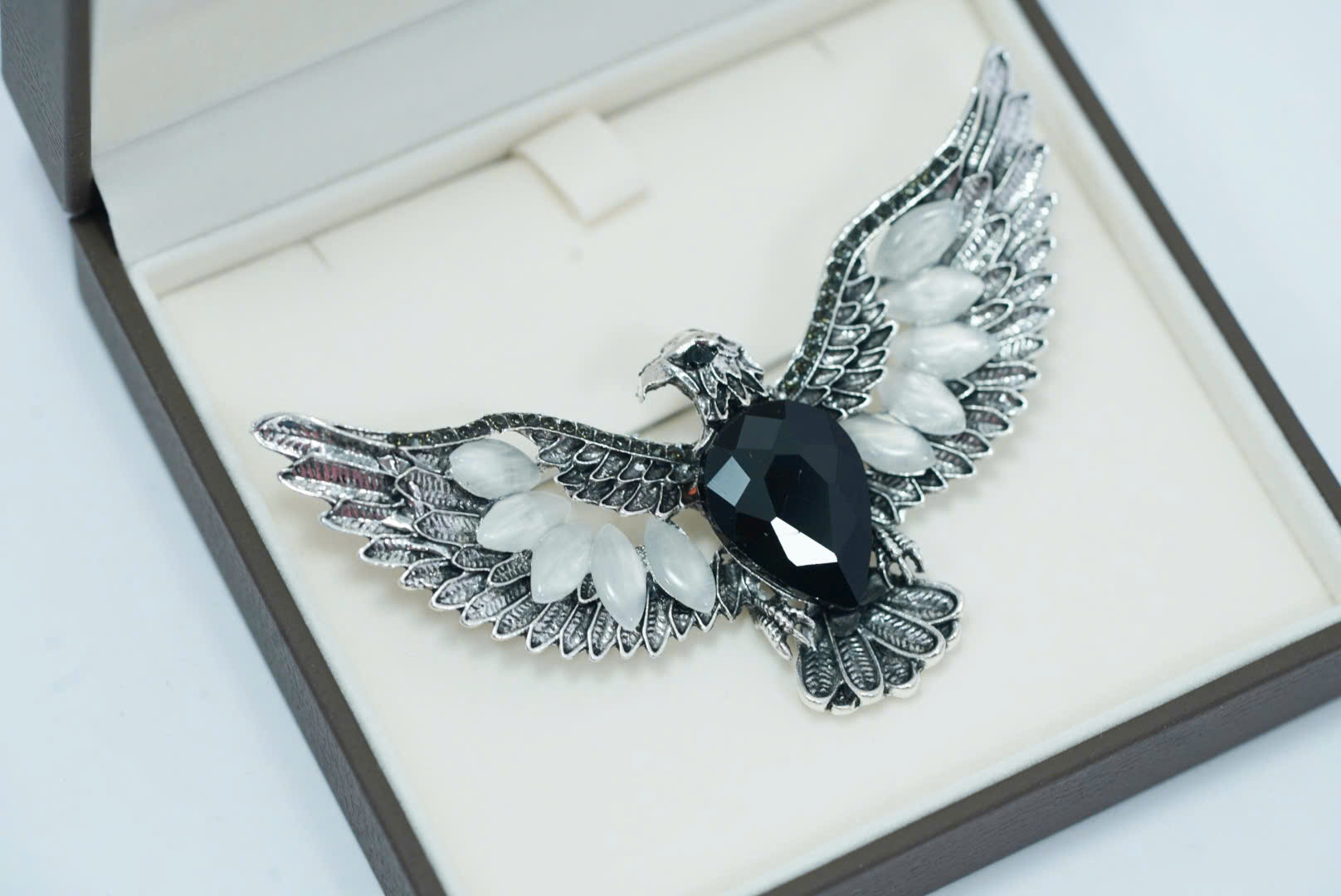 Trâm Cài Hình Chim Đại Bàng Đính Pha Lê Úc – Sang Trọng & Đẳng Cấp - Ảnh 6