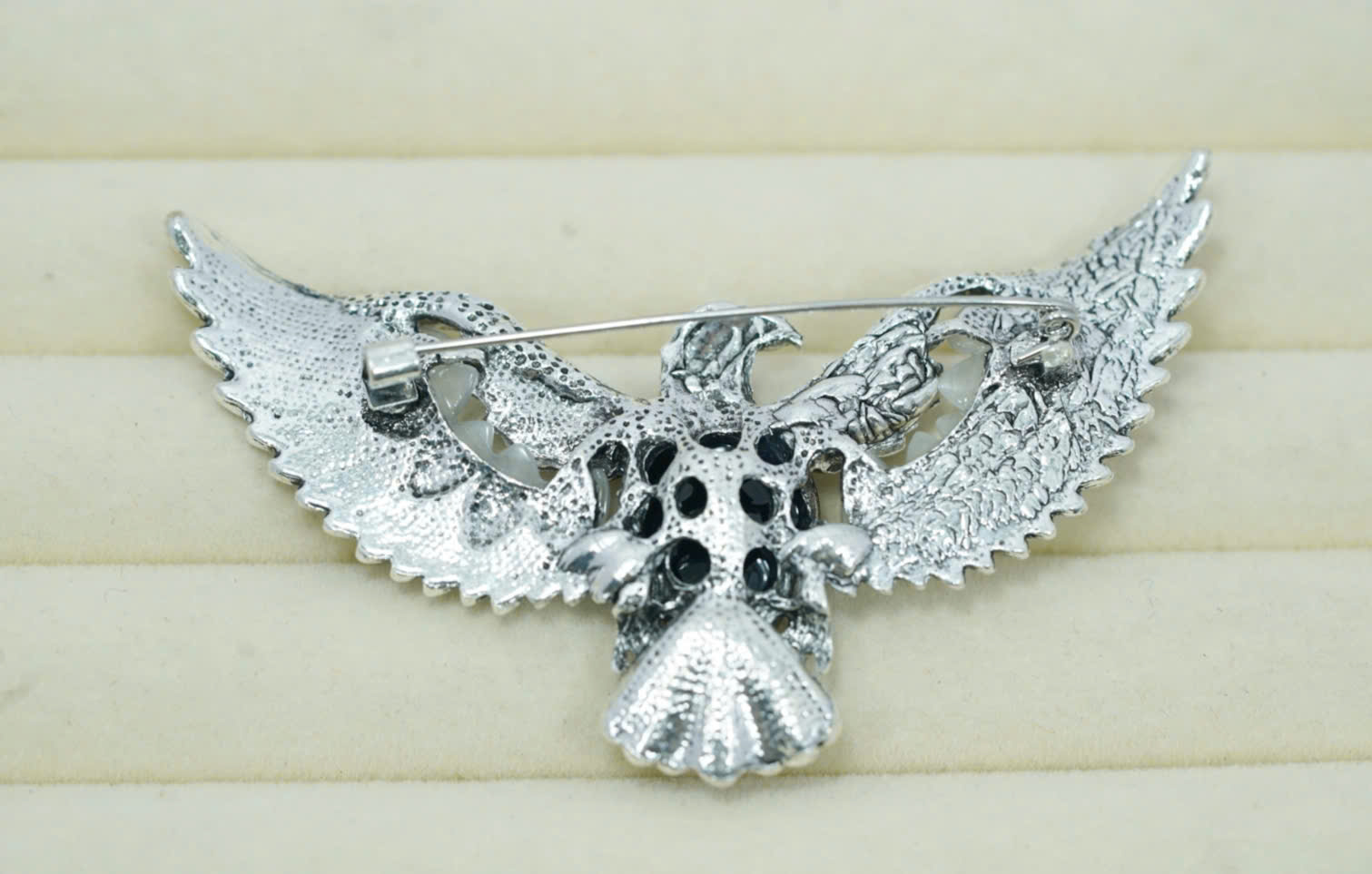 Trâm Cài Hình Chim Đại Bàng Đính Pha Lê Úc – Sang Trọng & Đẳng Cấp - Ảnh 4