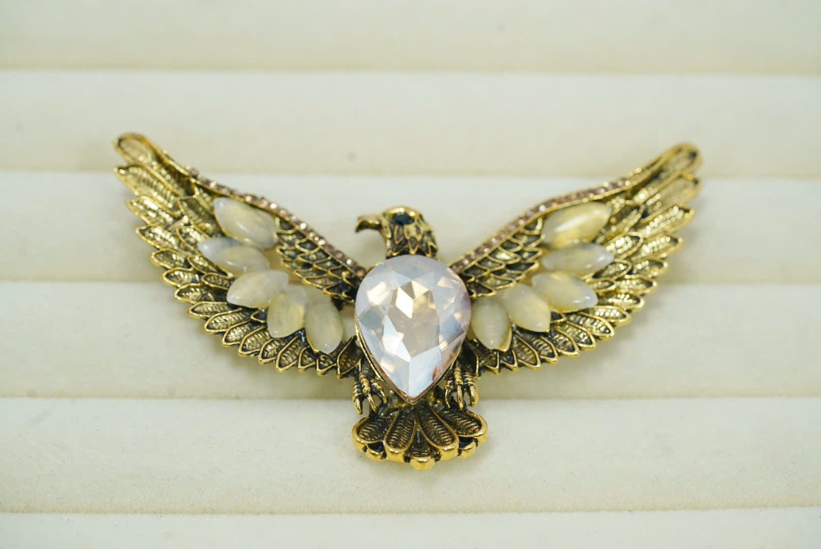 Trâm Cài Hình Chim Đại Bàng Đính Pha Lê Úc – Sang Trọng & Đẳng Cấp - Ảnh 3