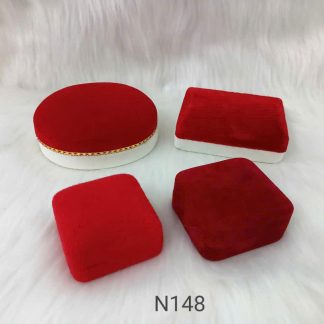 Combo 4 Hộp Nhung Tông Đỏ Si Nhật – N148
