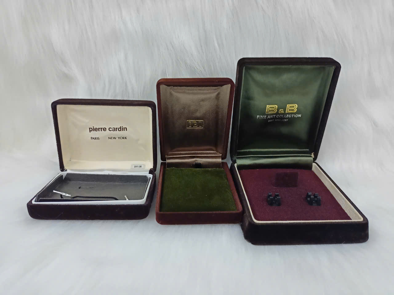 Combo 3 Hộp Nhung Nâu Cổ Điển Si Nhật – N151 - Ảnh 6