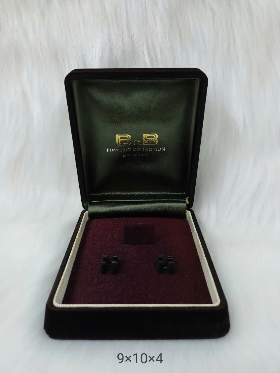 Combo 3 Hộp Nhung Nâu Cổ Điển Si Nhật – N151 - Ảnh 2