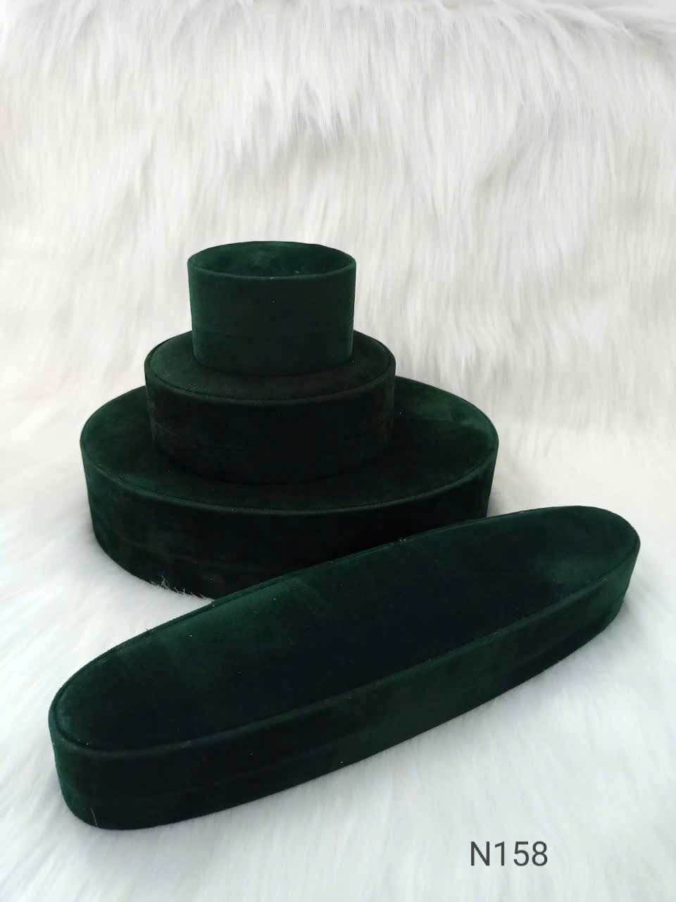 Combo 3 Hộp Nhung ESTELLE Cao Cấp Si Nhật – N158