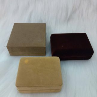 Combo 3 Hộp Nhung Si Nhật Tông Nâu Trầm Sang Trọng – N188