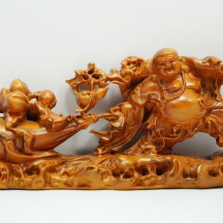 [ GỖ NGỌC AM ] Tượng Phật Di Lặc Cát Tường – Chiêu Tài Chiêu Phúc, May Mắn Bình An