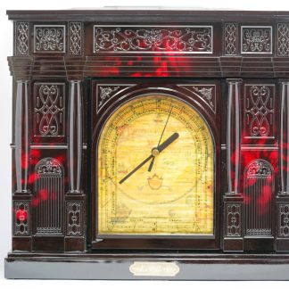 [ HÀNG SI NHẬT ] Đồng hồ kiến trúc cổ điển Châu Âu với cột trụ và hoa văn cầu kỳ sang trọng - ĐHĐB-02