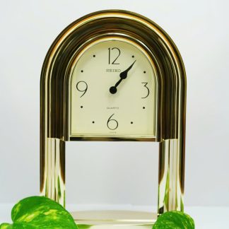 [ HÀNG SI NHẬT ] Đồng hồ Seiko Quartz để bàn – Thiết kế vòm ánh vàng tinh tế – ĐHĐB-04