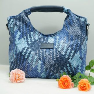 [ HÀNG SI NHẬT ] Túi Xách Thời Trang –  Họa Tiết Xanh – TX-01