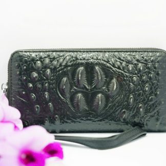 [ HÀNG SI NHẬT ] Ví Da Cá Sấu – Nhiều Ngăn Tiện Lợi, Bền Đẹp  – VDCS-02