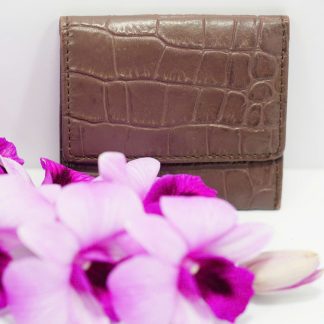 [ HÀNG SI NHẬT ]  Ví Da Cá Sấu Nhỏ Gọn - VDCS-08