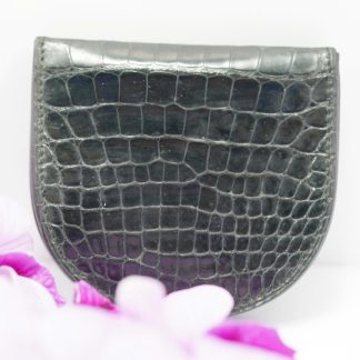 [ HÀNG SI NHẬT ] Ví Da Cá Sấu - Kiểu Dáng Nắp Gập - VDCS-013
