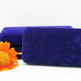 [ HÀNG SI NHẬT ] [3 CÁI ] Hộp nhung si Nhật - Màu tím than 2 - N249