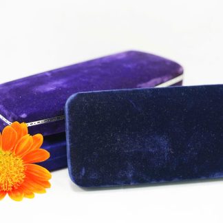 [ HÀNG SI NHẬT ] [ COMBO 3 CÁI ] Hộp nhung si Nhật - Màu tím than 3 - N250