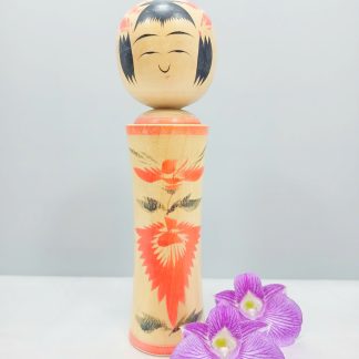 [ HÀNG SECONDHAND ] Búp Bê Gỗ Kokeshi 3 – Secondhand – BB90