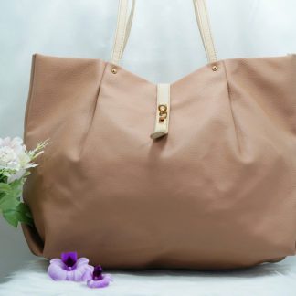 [ HÀNG SECONDHAND ] Túi Xách Thời Trang Màu Nude - Secondhand - TX052