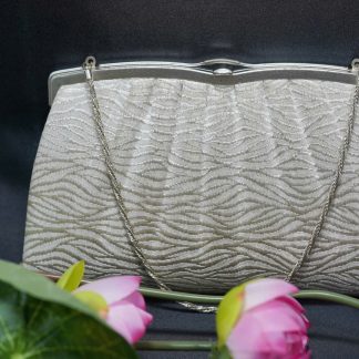 [ HÀNG SECONDHAND ] Túi Xách Dự Tiệc - Họa Tiết Gợn Sóng - Secondhand - TX063