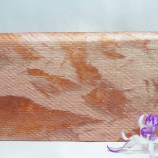 [ HÀNG SECONDHAND ] Ví Cầm Tay – Màu Đồng Ánh Kim – Secondhand – V022