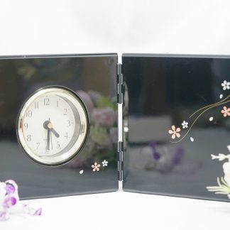 [ HÀNG SECONDHAND ] Đồng Hồ Để Bàn - Họa Tiết Hoa Anh Đào Nhật Bản - Secondhand - ĐHĐB0