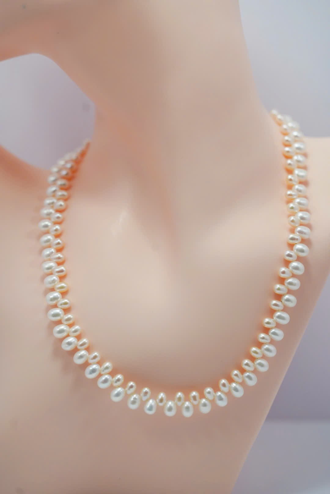 Chuỗi Ngọc Trai Dáng Trứng Sang Trọng – Secondhand – NTT1 - Ảnh 3