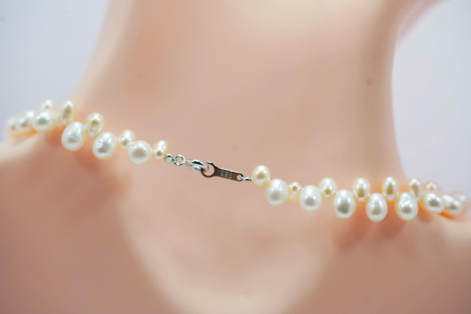 Chuỗi Ngọc Trai Dáng Trứng Sang Trọng – Secondhand – NTT1 - Ảnh 5
