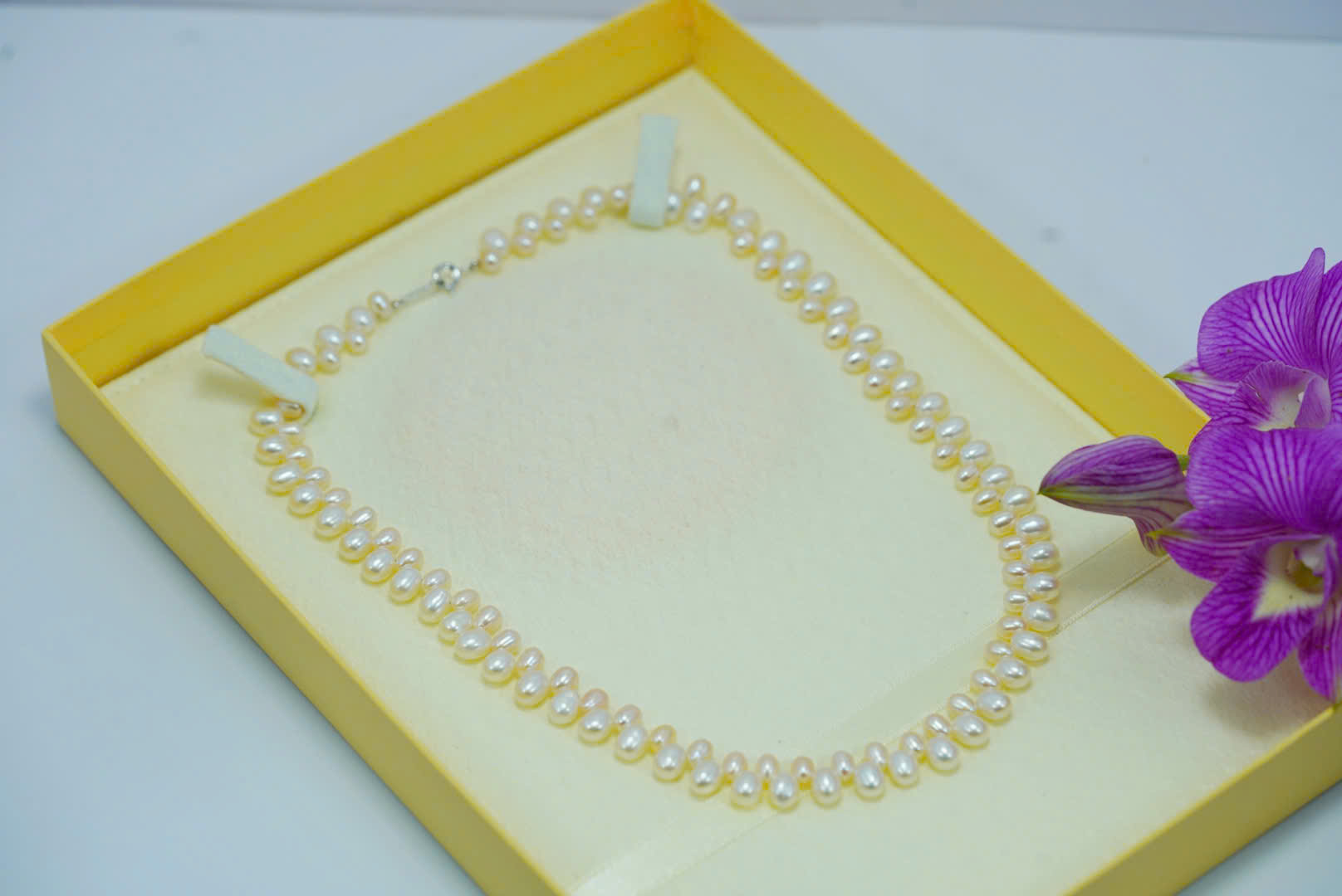 Chuỗi Ngọc Trai Dáng Trứng Sang Trọng – Secondhand – NTT1 - Ảnh 6