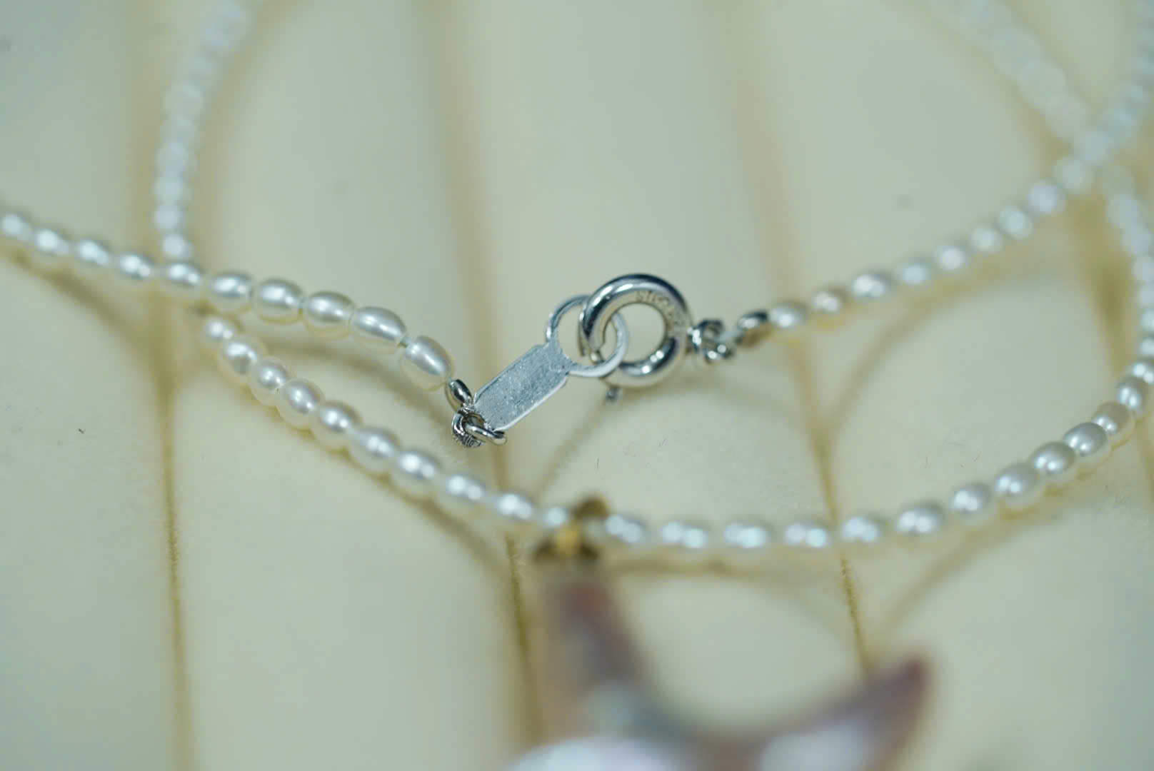 Chuỗi Ngọc Trai - Mặt Trai Tự Nhiên - Secondhand - NTN21 - Ảnh 4